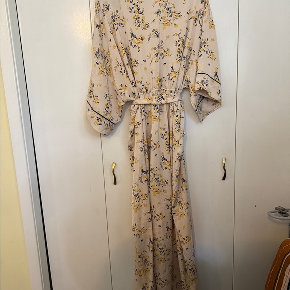 J Crew Floral Pajama-style Jumpsuit Size 2X - Picture 4 of 4
